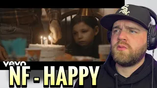 We Have To Address Past Trauma | First Time Reaction | NF- Happy