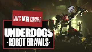 Underdogs PC VR Gameplay Is A SMASHING Good Time - Ian's VR Corner