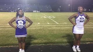 BHS cheerleaders at the Football game!