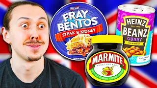 J'ai reçu un colis de bouffe étrange d'Angleterre