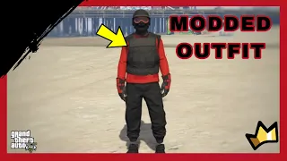 GTA 5 ONLINE - MALE MODDED TRYHARD OUTFIT WITH BLACK JOGGERS TUTORIAL ( TRANSFER GLITCH )