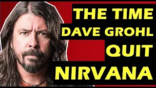 Nirvana: The Time Dave Grohl Quit Nirvana - Kurt Cobain, Krist Novaselic & Pocketwatch