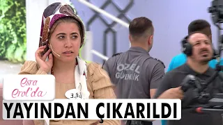 Mustafa güvenlik eşliğinde stüdyodan çıkarıldı!  - Esra Erol'da 17 Haziran 2022