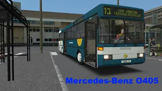 OMSI 2 | Mercedes-Benz O405 | Чистогорская область 0.9.3 | Маршрут 13