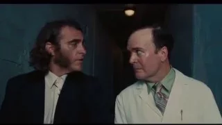 INHERENT VICE - IS THAT A SWASTIKA ON THAT MAN'S FACE ?