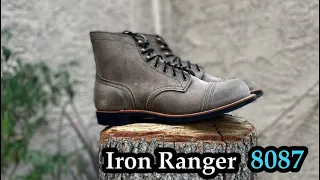 Unboxing The New Iron Rangers 8087 Slate Muleskinner/Rough Out #redwingboots  #redwingheritage