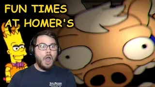 MORE FNAF SIMPSONS JUMPSCARES!! | Fun Times at Homer's (Custom Night Challenges)