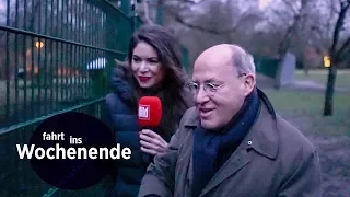 Gregor Gysi ist es wichtig Kompromisse zu finden / Fahrt ins Wochenende 11