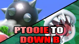 PTOOIE TO LONG-STEM STRIKE | Piranha Plant edgeguarding technique for low recoveries