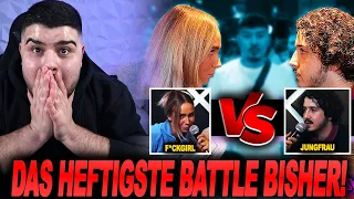 ICH RASTE KOMPLETT AUS !! 🤯😂 F*CKGIRL vs. JUNGFRAU | Reaction hallo youtube