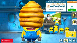Beehive Carl Minion in lvl 967 - Throw 50 Cookie Bots at Meena ! Boss Battle in with Props