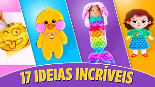 17 IDEIAS DIVERTIDAS PARA AS FÉRIAS ✂️ Squishy, Pinturas, Garras, Brincadeiras, Curiosidades e MAIS