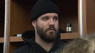 Lions OL Taylor Decker gets emotional after win over Buccaneers