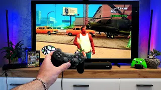 A Blast From The Past- Testing GTA: SAN ANDREAS On The PS2 Slim | POV Gameplay Test|