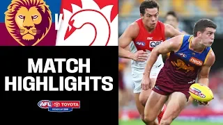 Brisbane v Sydney Highlights | Round 7, 2019 | AFL