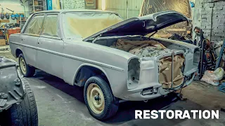 BODY READY! Restoration Old Mercedes w114