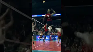 Benjamin Patch | insane vertical jump🤯 #volleyball #verticaljump #shorts