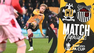 MATCH HIGHLIGHTS | Cambridge United 1-2 Grimsby Town