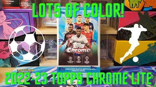2022-23 Topps Chrome UEFA Club Competitions Lite Box Review