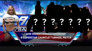 WWE2K24 - BACKLASH WOMEN'S WORLD CHAMPIONSHIP8-SUPERSTAR GAUNTLET MATCH- by SHALEVKLEMER