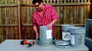 Ric Steel hosts a DIY segment : "How to make CHEAP Chicken waterers at home"
