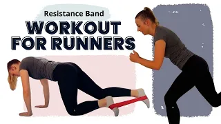 Resistance Band Runners Strength Workout | 25 Minute | Follow-Along