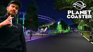 CE PARC D'ATTRACTION NOCTURNE EST SYMPA - Planet Coaster