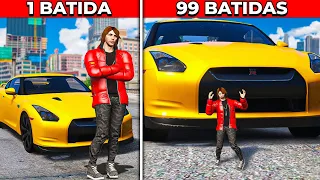 GTA RP - Cada vez que eu BATER meu CARRO ele FICA MAIOR!!