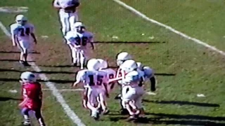 Pop Warner Football Big Hit