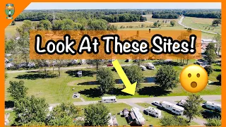 The Biggest RV Sites We’ve EVER SEEN! - AMAZING Campground!