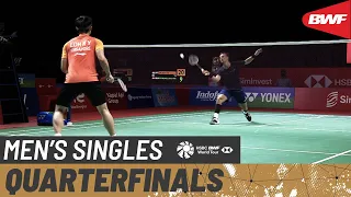 Indonesia Open 2021 | Loh Kean Yew (SGP) vs Hans-Kristian Solberg Vittinghus (DEN) | Quarterfinals