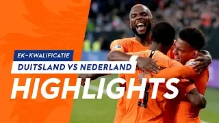 Highlights Duitsland-Nederland (6/9/2019) EK-kwalificatie