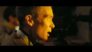 Oppenheimer Trinity Test scene edited with actual Trinity detonation footage