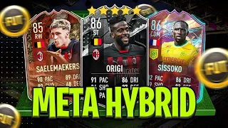 OVERPOWERED BEST POSSIBLE CHEAP FIFA 23 HYBRID TEAM 200K/250K/300K !✅ | META FUT 23 SQUAD BUILDER