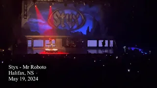 Styx - Mr Roboto / Halifax, NS / May 19, 2024