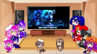 Fnaf Sl reacciona a Another Round (parte 6) Fnaf au (especial 1000 subs + navidad)