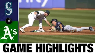 Mariners vs. A's Game Highlights (8/20/22) | MLB Highlights