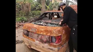 Fully Restoration 1980 Audi Q8 Car  🚗 Abandoned For 30 Years _ Hudi Muhgal 2022