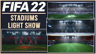 FIFA 22 | ALL 6 NEW STADIUMS LIGHT SHOW | Next Gen - PS5 & Xbox Series X