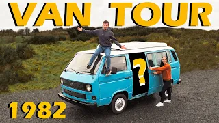 DON'T SKIP this 4000€ Vintage VAN TOUR! (VW T3)