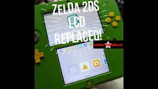 Zelda 2DS LCD Replaced!