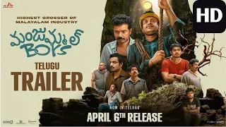 Manjummel Boys - Official Telugu Trailer - New Trailer 2024 - Chidambaram - Soubin Shahir - April 6