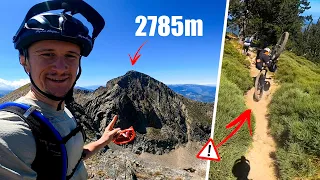 MTB ENDURO ALPINO Más de 4 Horas para Llegar Aquí Arriba ¡ESPECTACULAR!