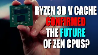 Ryzen Stacked Dies CONFIRMED - Is 3D V Cache The Future of Zen CPUs? | FSR Benchmarks REVEALED