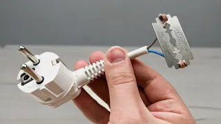 Connect the Blade to direct current! THIS WILL BE USEFUL FOR EVERY MAN