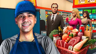 ABRI O MERCADO MAIS BARATO DO MUNDO *Supermarket simulator*