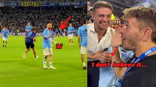 Journalist in Disbelief when Lionel Messi said 'hi' to Him, Amazing Reaction