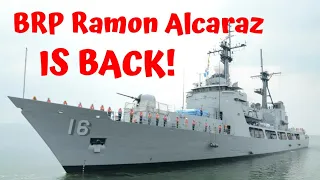 Philippines, BRP Ramon Alcaraz Start sea trials.