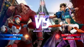 MARVEL VS. CAPCOM: INFINITE Nemesis,X Requested Gameplay In Arcade Mode