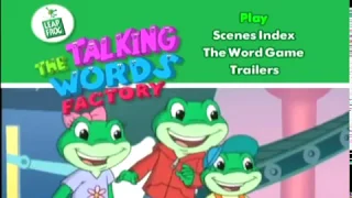 Leapfrog Talking Words Factory DVD Game